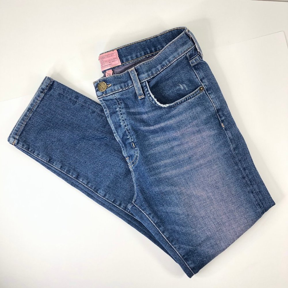 Designer: Current/Elliott “The Slouchy Skinny” Jeans with Button Closure Size 26